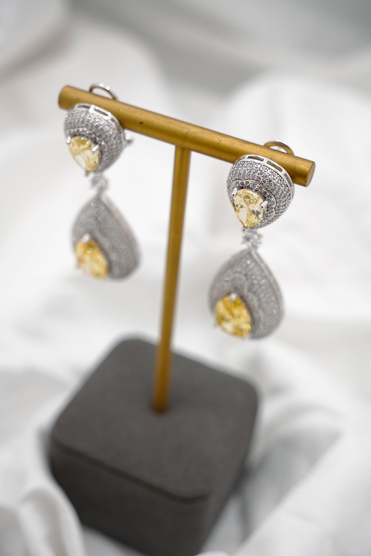 Pear Drop Pear Earrings