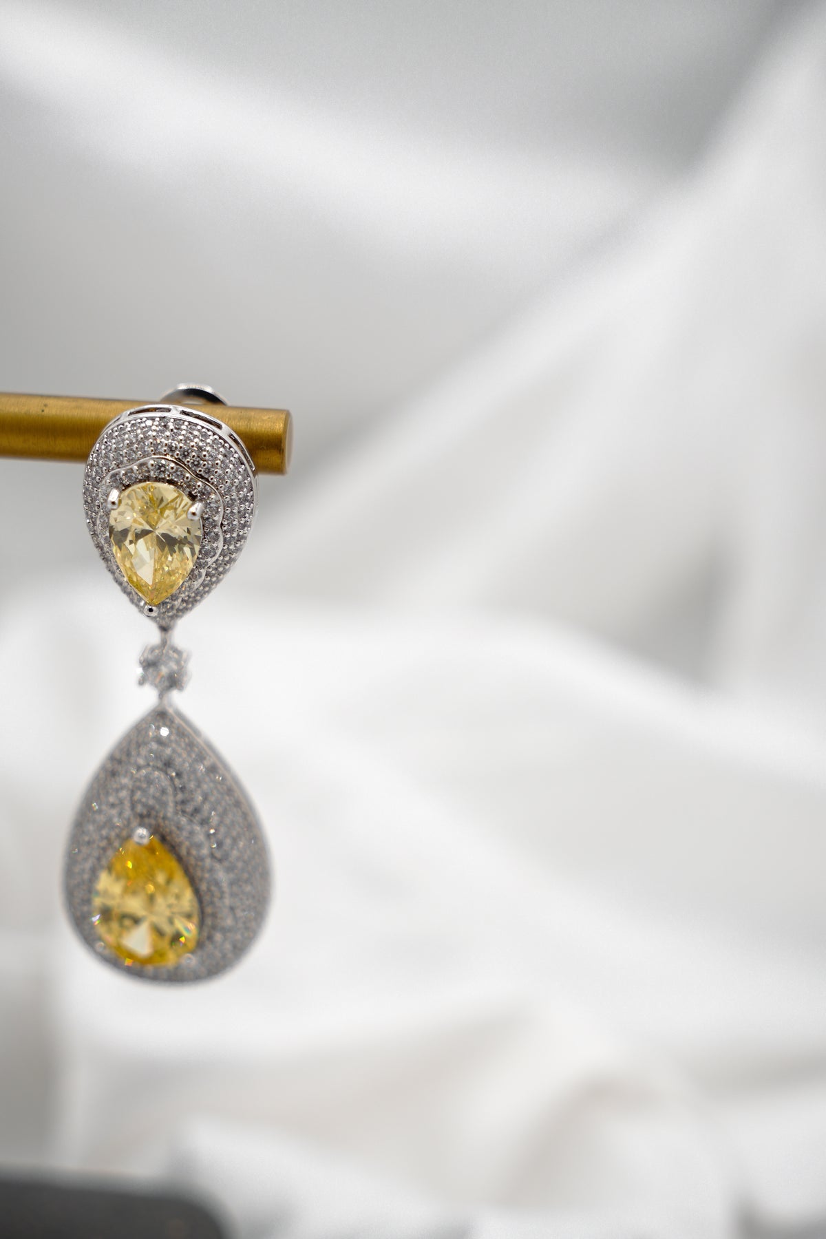 Pear Drop Pear Earrings