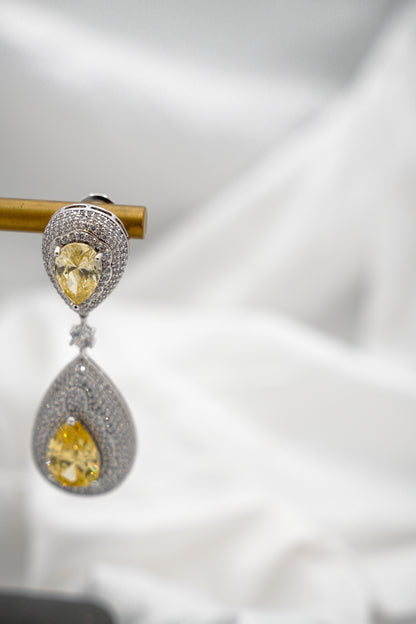 Pear Drop Pear Earrings