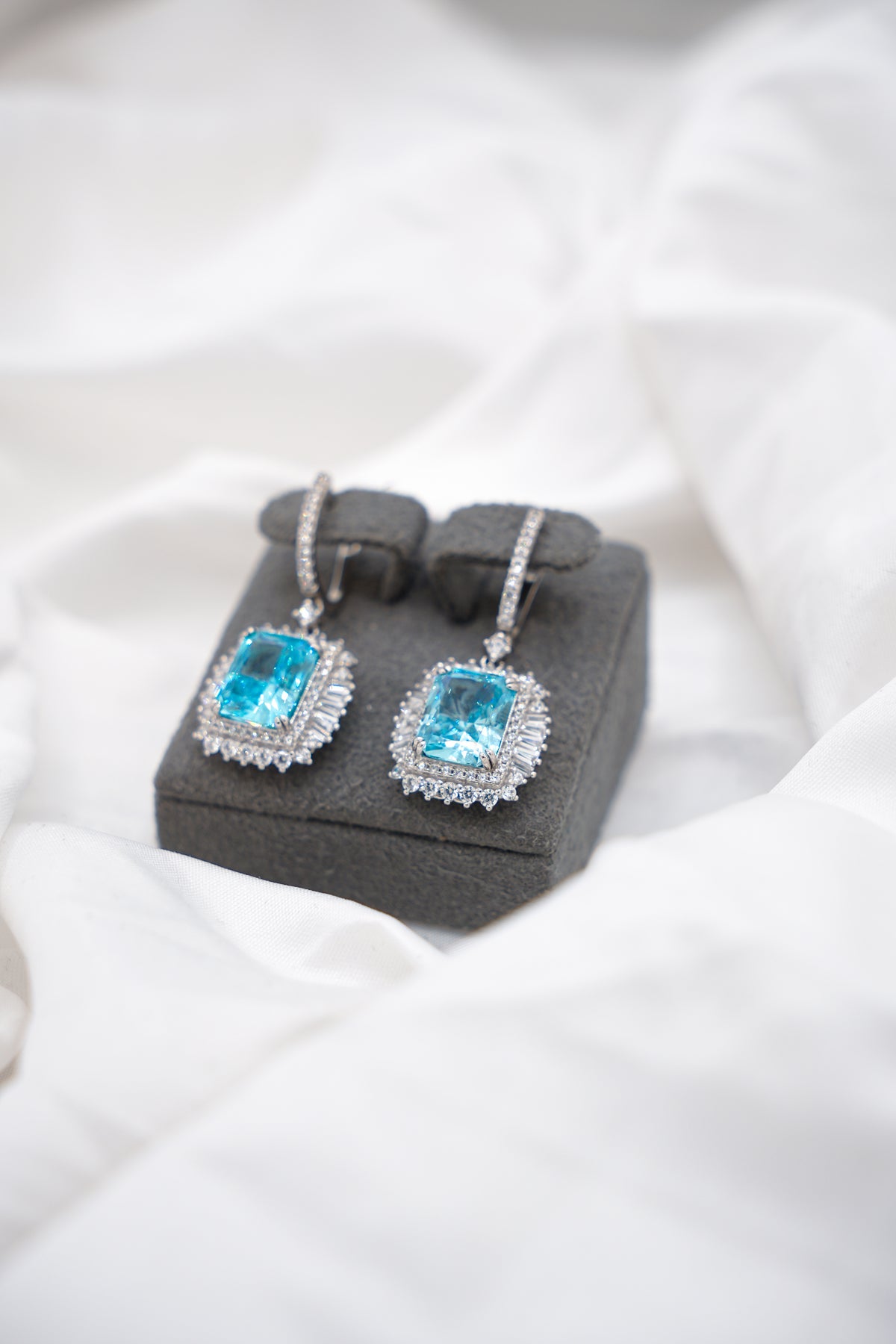 Ice-Crushed Earrings