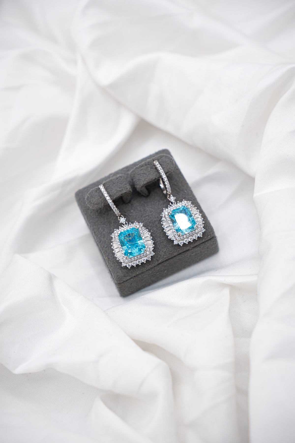 Ice-Crushed Earrings