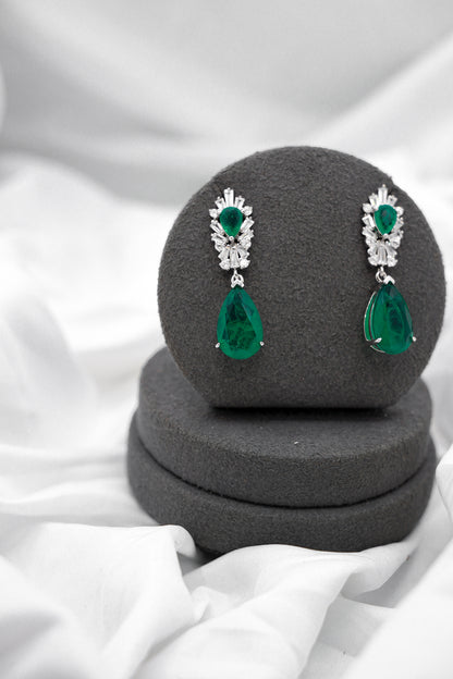 Emerald Ètoile Earrings