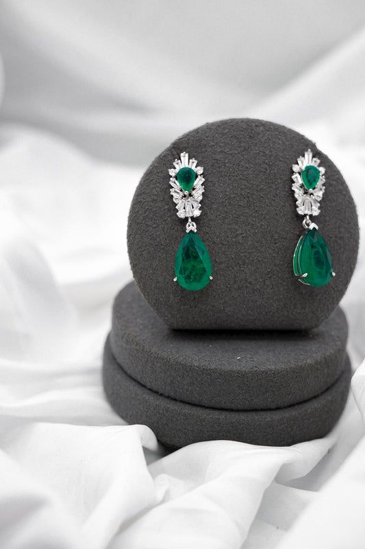 Emerald Ètoile Earrings