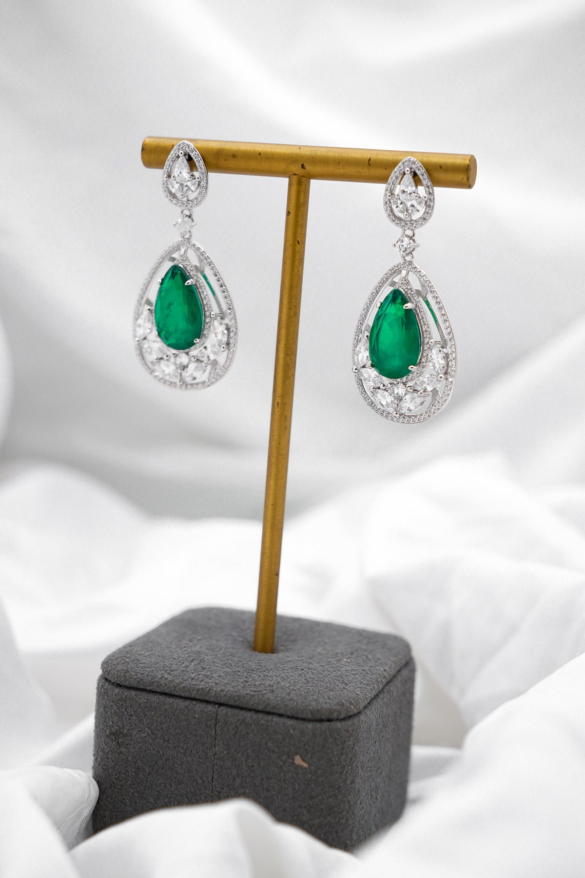 Pear Drop Emeralds