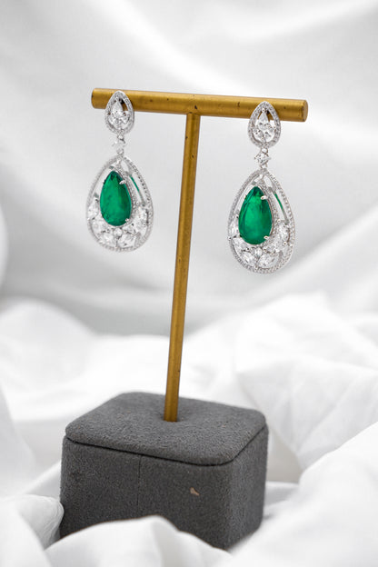 Pear Drop Emeralds
