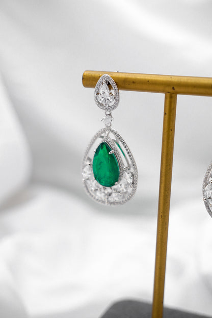 Pear Drop Emeralds