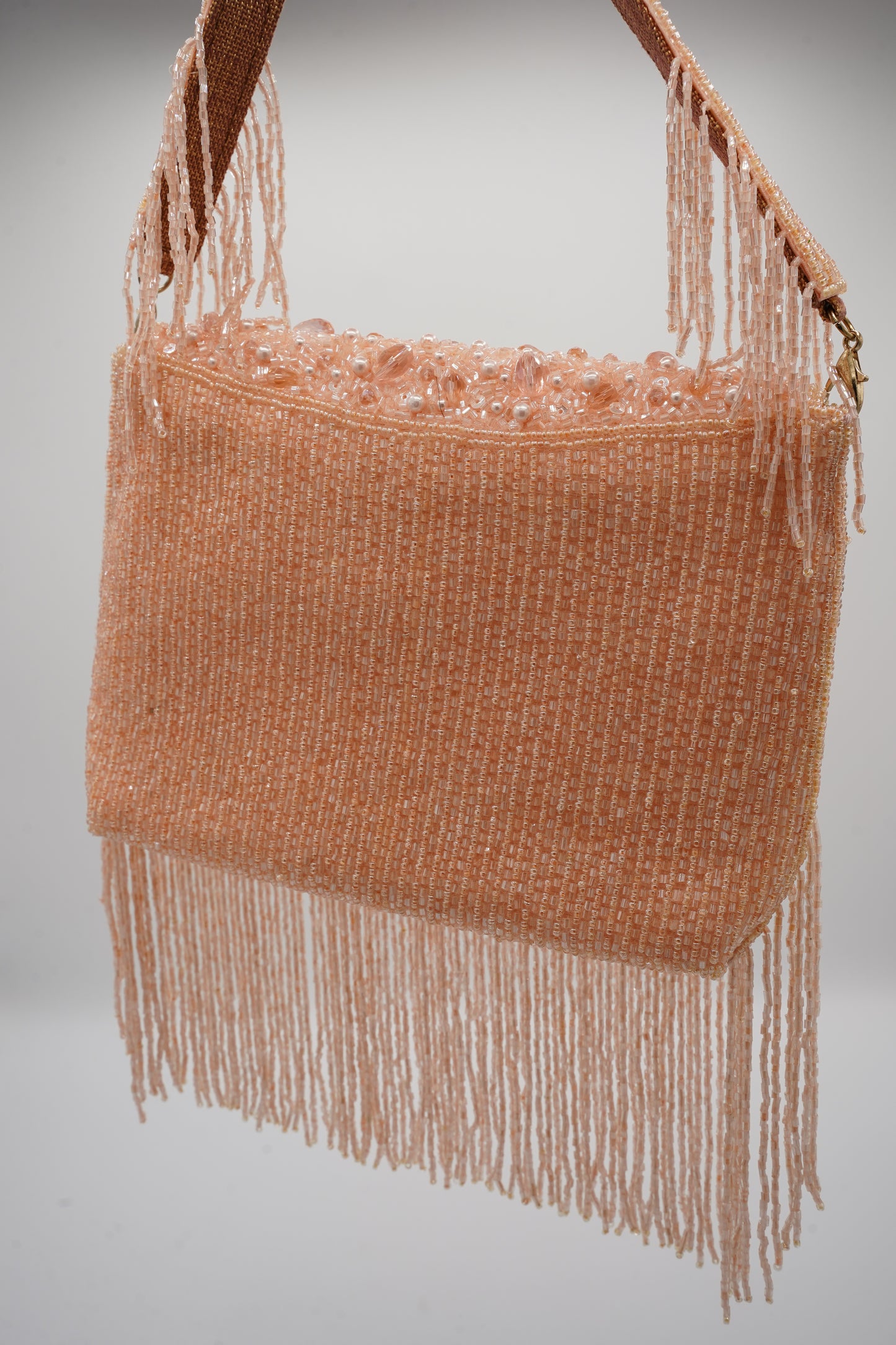 Peach Flap Tassle