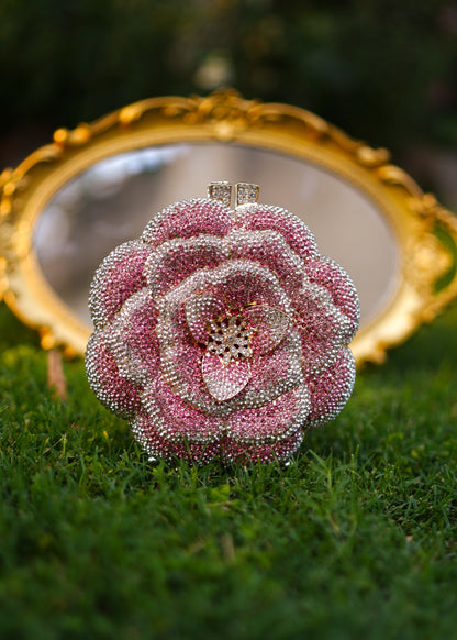 Pink Rosie Clutch
