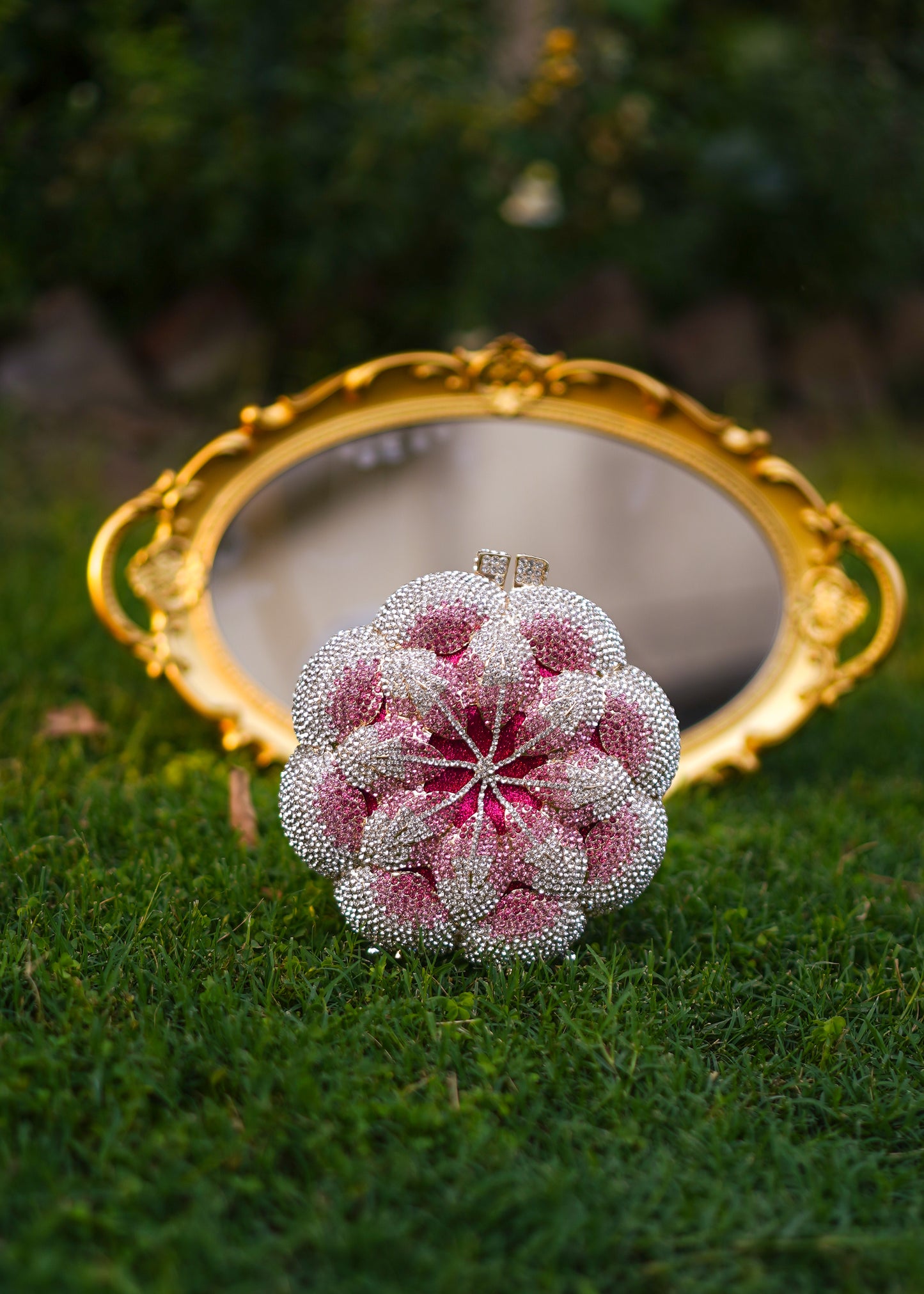 Pink Rosie Clutch