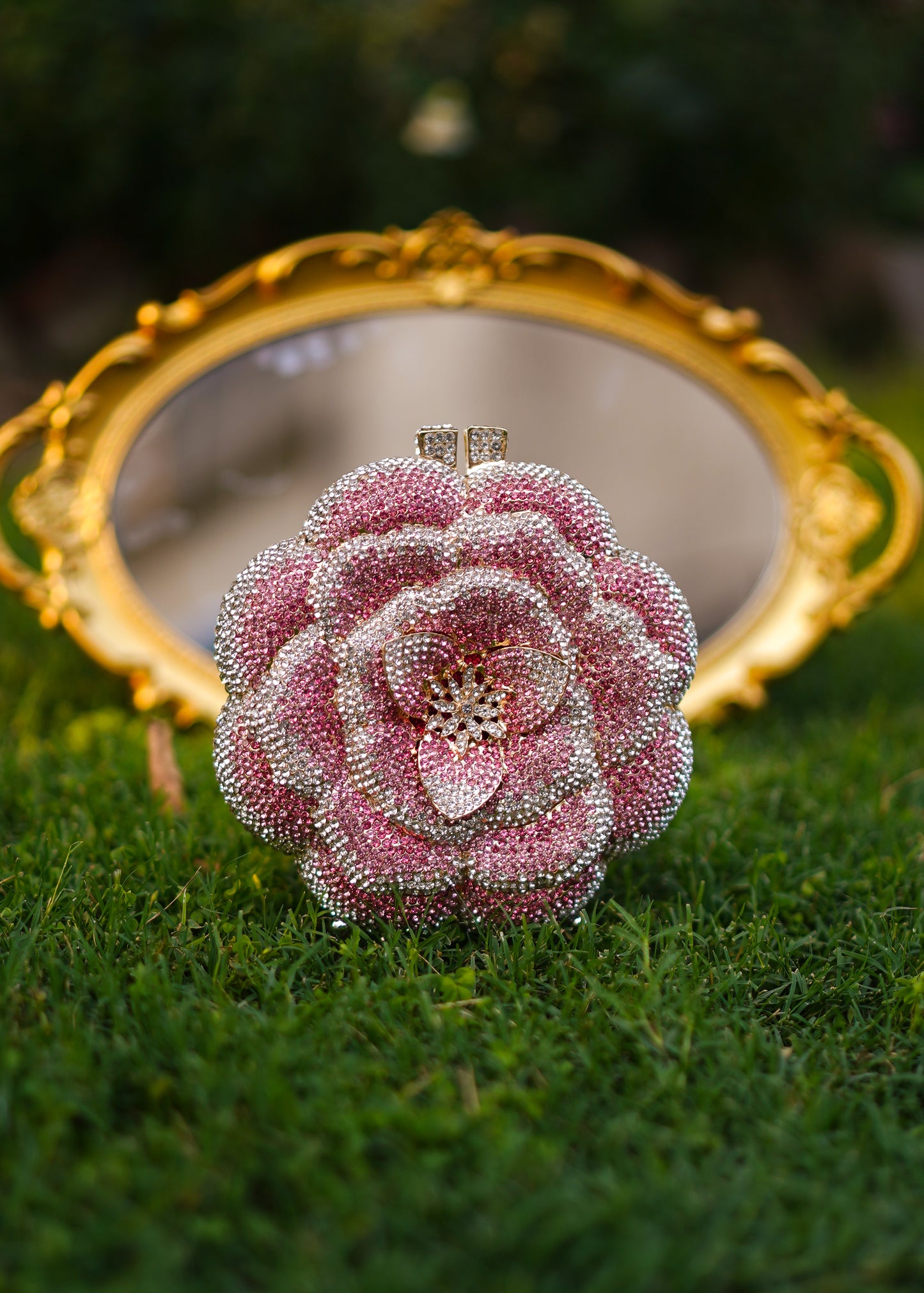 Pink Rosie Clutch