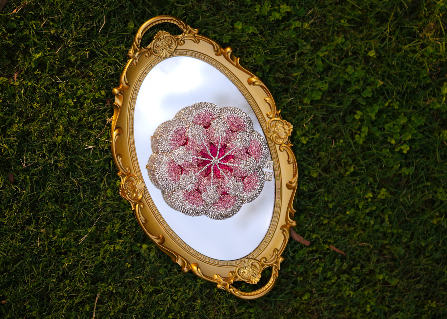 Pink Rosie Clutch