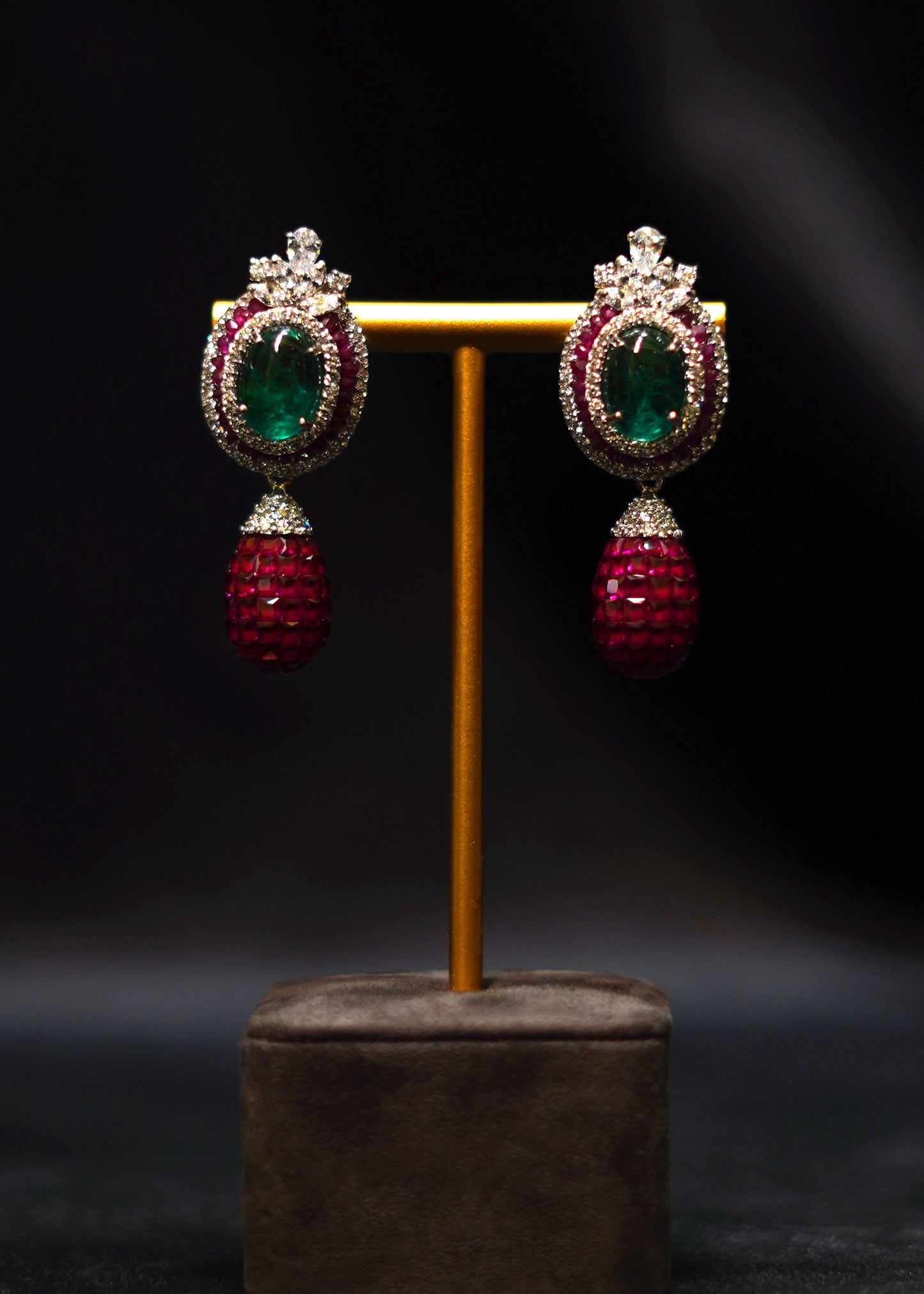 Eleganza Ruby Earrings