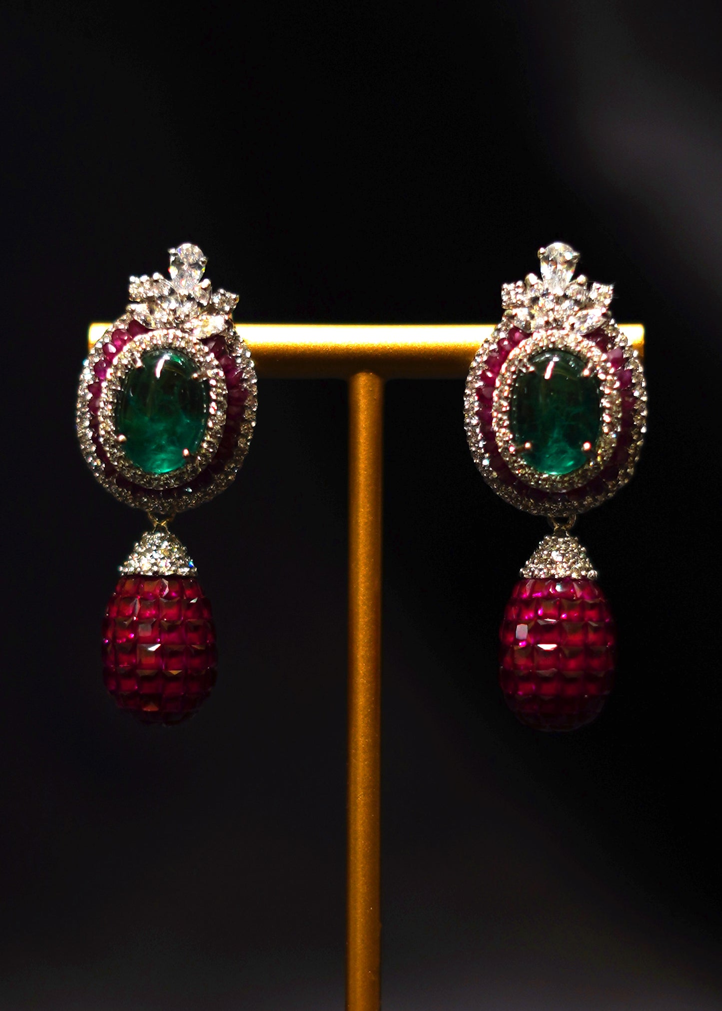 Eleganza Ruby Earrings